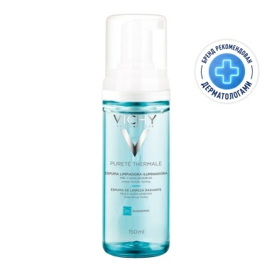Vichy Purete Thermale Пенка очищающая придающая сияние (для чувствительной кожи) 150 мл