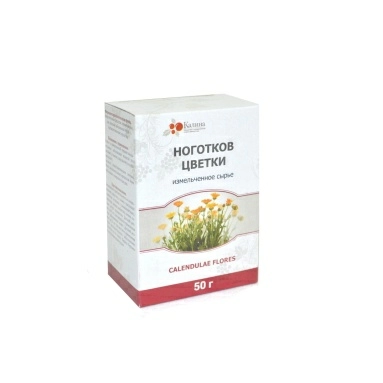 Ноготков цветки измельченное сырье 50г