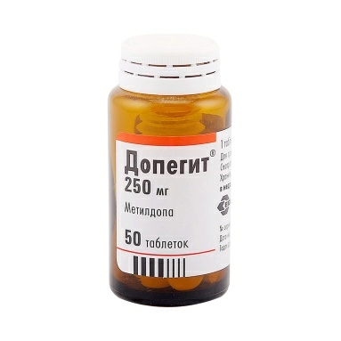 Допегит таблетки 250мг №50