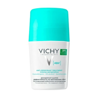 Vichy Дезодорант-антиперспирант шариковый, регулирующий избыточное потоотделение 50 мл