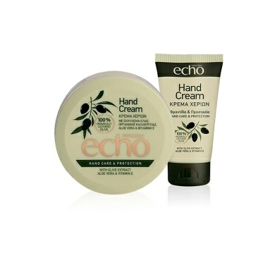 Farcom Echo Увлажняющий крем для рук с экстрактом оливы, алоэ вера и витамином Е 75 мл