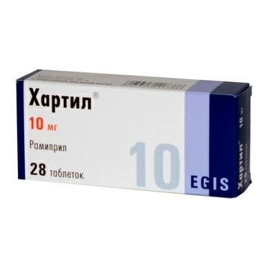Хартил таблетки 10мг №7х4