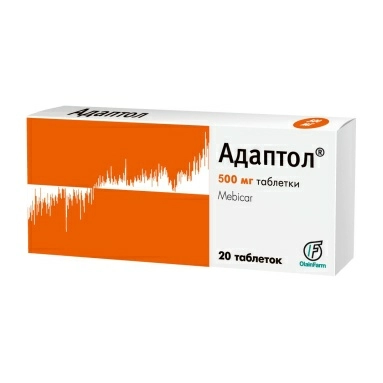 Адаптол таблетки 500мг №10х2