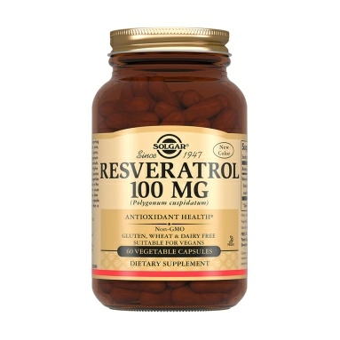 Solgar Ресвератрол 100 мг, БАД капсулы №60