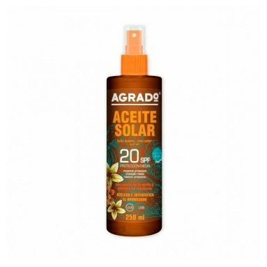 AGRADO Солнцезащитное масло для загара SPF 20 / Sun Oil SPF 20, 250мл