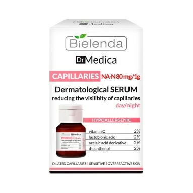 BIELENDA DR MEDICA CAPILLARY SKIN Сыворотка уменьшающая покраснения 30 мл