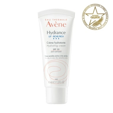 AVENE HYDRANCE UV RICHE Насыщенный крем SPF 30, 40 мл