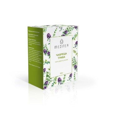Чабреца трава измельченное сырье 40г