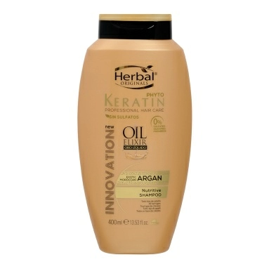 Herbal Originals Phyto Keratin Шампунь для питания и блеска волос 400 мл