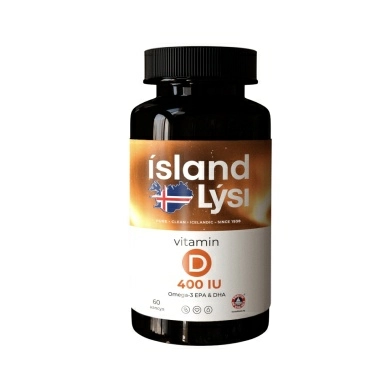 Lysi Омега-3 с витамином Д, БАД капсулы №60
