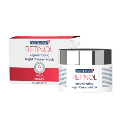 Novaclear Крем-маска омолаживающий ночной с ретинолом 50 мл
