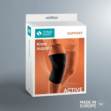 Бандаж ELAST 9911 на коленный сустав (Черный размер 1)