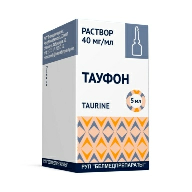 Тауфон раствор (капли глазные) 40мг/мл 5мл в комплекте с крышкой-капельницей №1