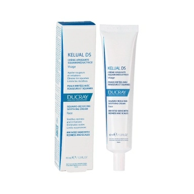 DUCRAY KELUAL DS Смягчающий крем, снижающий шелушение кожи лица 40 мл