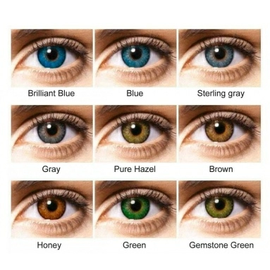 Линзы контактные мягкие: линзы FreshLook ColorBlend (Brilliant Blue) -6,50, 1 штука