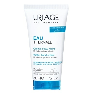 Uriage Крем для рук EAU THERMALE CREME D’EAU MAINS увлажняющий, 50 мл