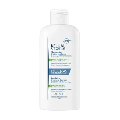 DUCRAY KELUAL SQUANORM Шампунь от жирной перхоти 200 мл