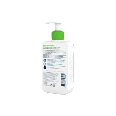 CeraVe Крем-гель увлажняющий очищающий д/норм. и сух. кожи лица и тела 236 мл