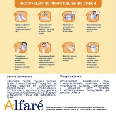 Alfare Gastro с олигосахаридами грудного молока. Специализированная пищевая продукция диетического лечебного питания, 6*400г