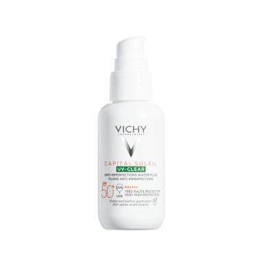 VICHY Capital Soleil Флюид солнцезащитный для лица против несовершенств "UV-Clear" SPF50+ 40мл