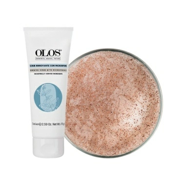 OLOS Обновляющий скраб с Микросферами 75 мл
