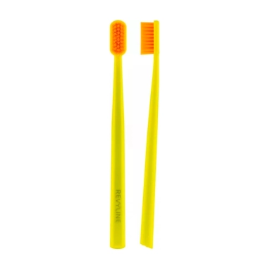 Revyline SM6000 Зубная щетка (салатовая с оранжевой щетиной 5691)