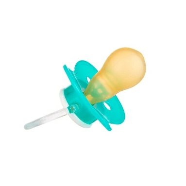 Сanpol babies Соска -пустышка латексная 6-18 мес, Арт.22/607_new (роз, зелен, голуб) 1 шт