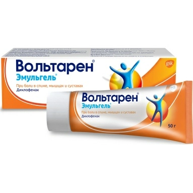 Вольтарен эмульгель гель 2% 100г №1