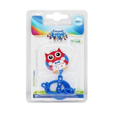 Canpol babies Клипса-держатель для пустышки (Owls), арт.10/876