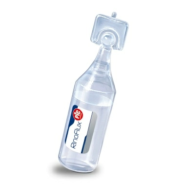 Раствор физиологический cтерильный RinoFlux для ингаляций и очистки носа, во флаконах 2,0 мл №20