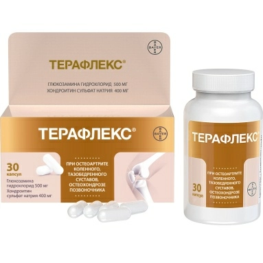 Терафлекс капсулы 500мг/400мг №30 №1