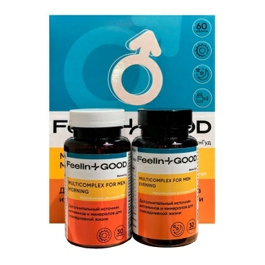 БАД ФилинГуд МультиКомплекс для мужчин (утро+вечер) таблетки №60