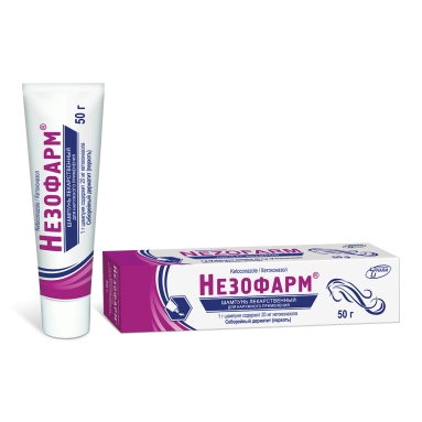 Незофарм шампунь лекарств.20мг/г в тубах 50г в уп №1