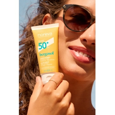 NOREVA БЕРГАСОЛ Солнцезащитный крем SPF 50+, 50 мл