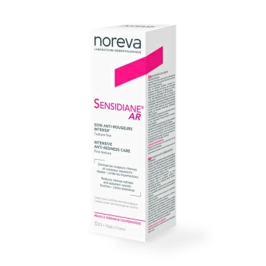 NOREVA СЕНСИДИАН AR+ ИНТЕНСИВ крем для лица для чувствительной кожи, 30 мл