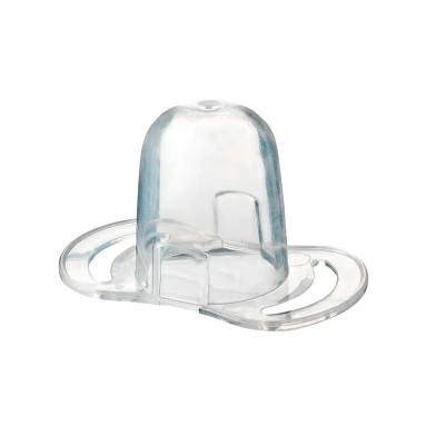 Bebaby Соска-пустышка силиконовая, ортодонтическая форма, в комплекте защитный колпачок, 0-6 мес, арт.LM-9220/1