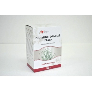 Полыни горькой трава измельченное сырье 50г