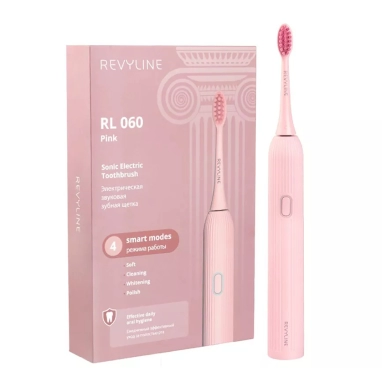 Revyline RL 060 Зубная щетка электрическая (розовая 7059)