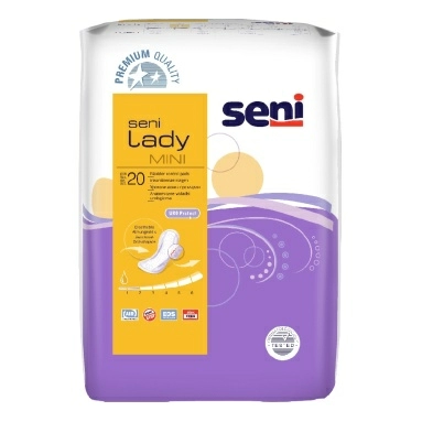 SENI LADY mini Прокладки урологические 20 шт