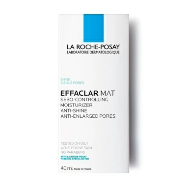 La Roche-Posay Effaclar МАТ+ Легкий матирующий увлажняющий крем 40 мл