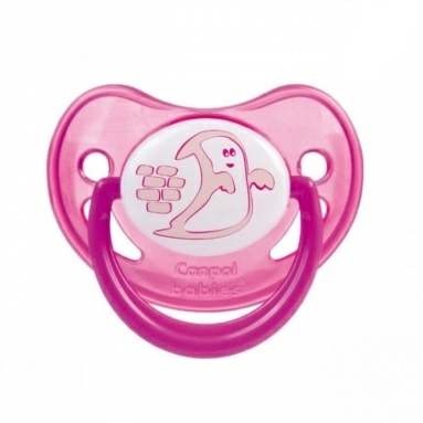 Canpol babies Пустышка-соска силиконовая (анатомическая 0-6 мес.), 22/500