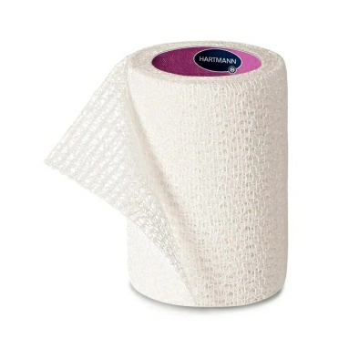 Бинт когезивный эластичный фикс. Peha-haft Color white/белый размер 6см x 4м