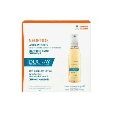 DUCRAY NEOPTIDE Лосьон для снижения выпадения волос у женщин 3шт*30 мл