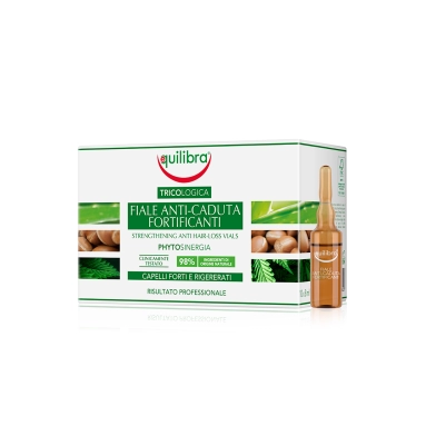EQUILIBRA Tricologica Укрепляющий лосьон против выпадения волос в ампулах 10 ампул по 8 мл