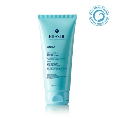 Rilastil AQUA Очищающий увлажняющий гель для лица, 200 мл