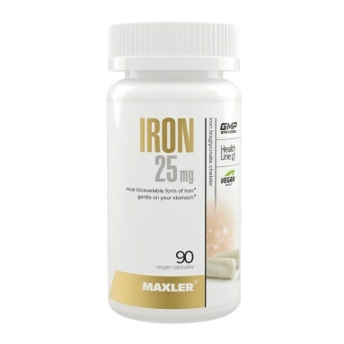 MAXLER БАД «Железо» капсулы №90