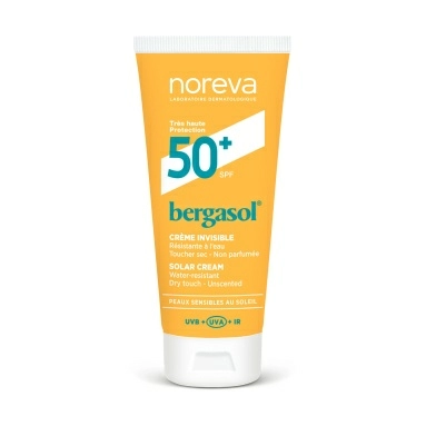 NOREVA БЕРГАСОЛ Солнцезащитный крем SPF 50+, 50 мл