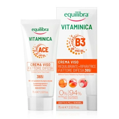 EQUILIBRA Vitaminica Крем для лица Защита 365 дней, 75 мл