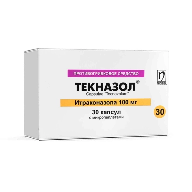 Текназол капсулы 100мг №15х2
