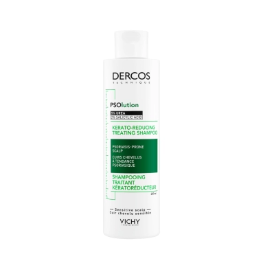 VICHY Dercos Technique PSOlution Шампунь для кожи головы, склонной к псориазу, кераторегулирующий 200 мл